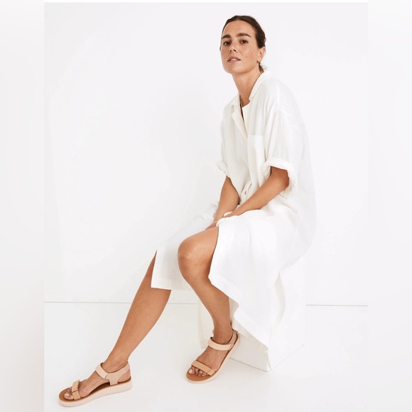 Madewell Size Small NWTs Cotton Swim Coverup - Picture 2 of 10